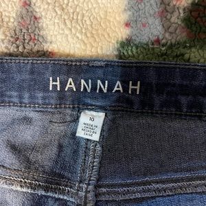 Hannah jeans size 10